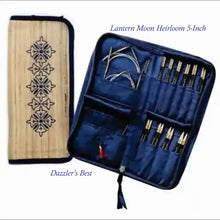 Load image into Gallery viewer, LANTERN MOON Ancestry/Heirloom - Ebony Interchangeable Set - 4&quot; or 5&quot; Complete   FREE Gift

