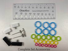 Load image into Gallery viewer, ChiaoGoo Interchangeable Complete Set  4- or 5-Inch Tips - FREE GIFT
